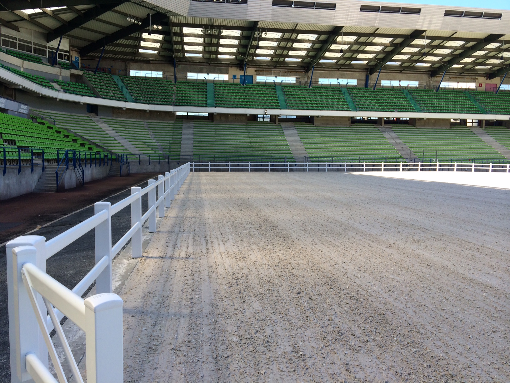 Duralock horse fencing at world equestrian games